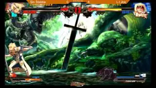 GGXRD: Sin-Stabba [Sol Badguy] vs L.I Joe [Zato=1] FT3