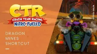 CTR Nitro-Fueled Dragon Mines Shortcut | Minekarting Trophy/Achievement