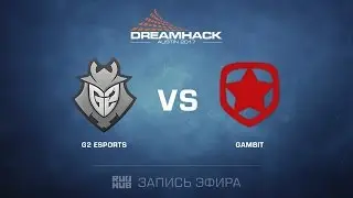G2 esports vs. Gambit - Dreamhack Austin - Semifinal - map3 - de_cobblestone [yxo, Enkanis]