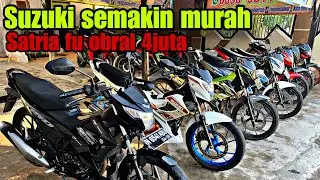 OBRAL 4JUTA⁉️SATRIA FU READY BANYAK SURAT LENGKAP SEMUA(TERJUAL SEMUA❌❌CEK VIDEO TERBARU✅✅)