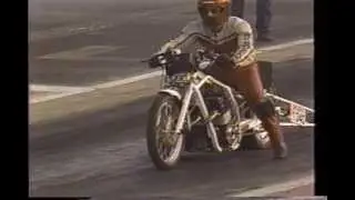Motorcycle Drag Racing 1989 IHRA U.S. Motorcycle Nationals Atco Raceway Sportsman Finals