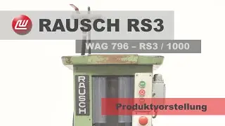Rausch RS3 / 1000 Räummaschine - Produktvorstellung (WAG 796)