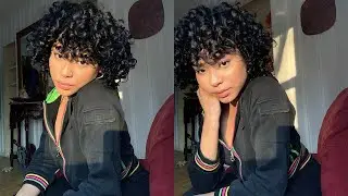 Curly Hair Routine l AFTER BIG CHOP // 3A-3B
