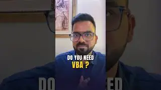 Do you need VBA ?