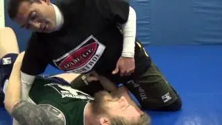 Sitting Guard X Arm Sweep vs Standing Opponent