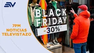 Autoridades alistan plan de seguridad por Black Friday en Ecuador | Televistazo | Ecuavisa