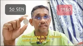 Cari Duit Syiling Lama bernilai 50 SEN Malaysia - 1980 sebagai koleksi #malayavintagechannel