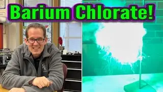 Barium Chlorate & Sugar in RamZland!🔥 #STEM #Oxidation #RealTimeChem #RamZland