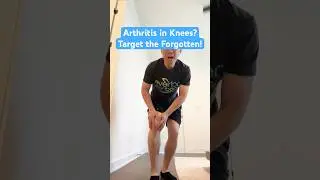 Arthritis in your knees? Then you wanna target the forgotten muscle. #kneepain #achievegoodness