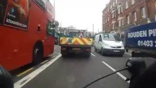 Highbury Corner Gyratory by bicycle