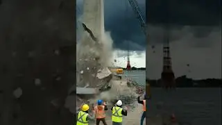 Bridge Collapse Simulation | 3D Disaster#Animation#3DAnimation#DisasterSimulation#BridgeCollapse