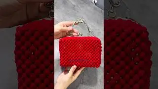 Barxatli durli sumochka yasash 💋✨ //. beaded bag with clasp // Сумка из бусин #sm_channel_uz