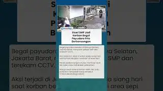 SYOK! SISWI SMP Jadi Korban Begal Payudara Pria Berboncengan, Korban Sontak Nangis