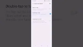 android phone mai screen double tab off/on setting kaise kare screen double tab off/on setting