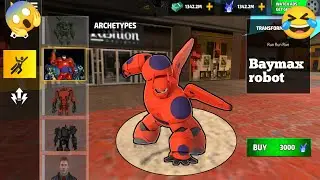 Rope hero vice town Shop in New update baymax robot vice town 