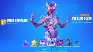 Fortnite - Cube Queen Page 1 all Challenges Cpmplete!