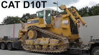 Huge MONSTER DOZER Caterpillar CAT D10 T  - 66t, riesiger Kettendozer - Planierraupe