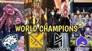 FULL MOMEN JUARA MLBB WORLD CHAMPIONSHIP M1,M2,M3,M4 !!