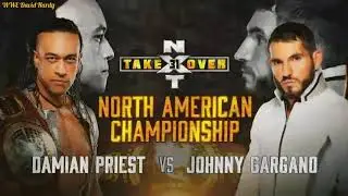 NXT Takeover 31 2020 Damian Priest vs. Johnny Gargano Official Match Card V1
