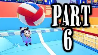 Fall Guys Gameplay Part 6 - Volleyfall Course - (Fall Guys Xbox Series X)