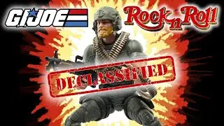 GI Joe Classified Retro Card Back Rock n Roll Action Figure Unboxing