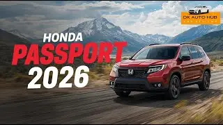 Honda Passport 2026 &ndash; Full Review, Specs & Adventure SUV Features
