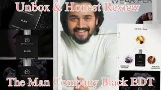 The Man Company Black EDT honest review and unboxing |Perfume Review #biswajitmohanty #trending #tmc