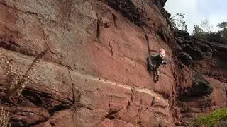 Nedingfelsen/Pfalz - Walk&uuml;renritt (7+/6b+)
