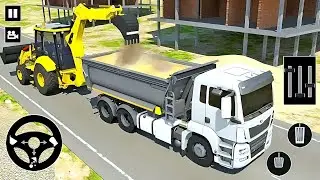 Real Construction Simulator Gameplay | JCB Wala Game | Off Road Construction Game