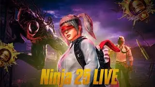 With Most Bot Team | BGMI LIVE |Ninja 25 live
