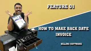 How to make Back date Invoice Raintech Billing software 2023 call Billing Software