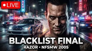 🔴 LIVE | Blacklist #1 Razor &ndash; A Race From My Time | NFS MW 2005