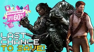 LAST CHANCE To Save On GREAT Games! | Extended Play Sale Playstation Store