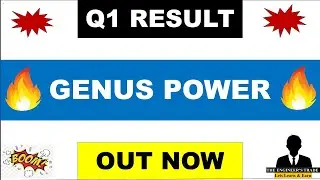 Genus Power Q1 Results 2026 | Genus Power Results Today | Genus Power Share Latest News 