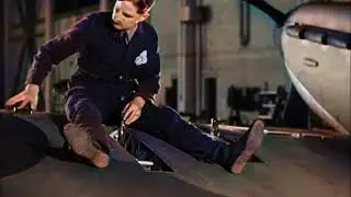 (DeOldify) The Daily Inspection of a Spitfire [03] - The Flight Mechanic and Armourer