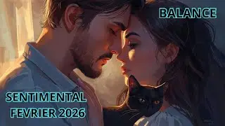 BALANCE ♎️ F&Eacute;VRIER 2026 ❤️SENTIMENTAL Nouvel amour #guidancesentimentale #oracleamour 