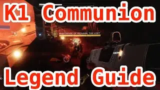 K1 Communion - Legend - Solo Lost Sector Guide - Season of the Seraph - Jan 11 #FLAWLESS | Destiny 2