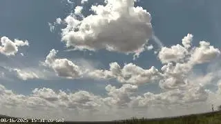 08/16/2025 Time Lapse - Lake Alan Henry Weather - Texas
