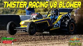 Twister Racing v8 Blower New Record personal 3.22 @91mph | Rio Drag Park | PalfiebruTv