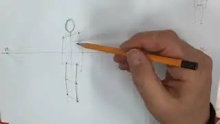 Drawing people in 2 point perspective