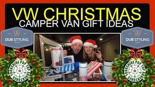 VW Camper Van GIFT IDEAS for CHRISTMAS + **SUBSCRIBER GIVE AWAY**