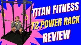 Titan Fitness T2 Power Rack 71 Inch Unboxing and Review for Home Gyms