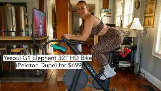 Велосипед Yesoul G1 Elephant 32&rdquo; HD (Peloton Dupe) за 699 ​​долларов: полный обзор