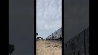 Rare Reverse Amtrak Pacific Surfliner 770 w/ AMTK 6903 on point through Encinitas, CA on 03/19/23