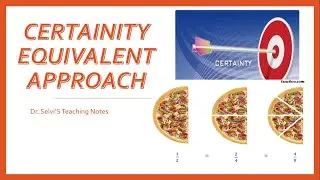 Certainty Equivalent in Risk analysis of Capital Budgeting- Exercise