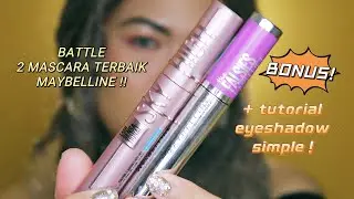 BATTLE MASCARA TERBAIK MAYBELLINE SKY HIGH WATERPROOF LASH SENSATIONAL & THE FALSHIES LASHLIFT