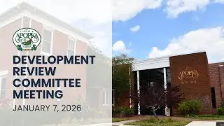 City of Apopka Development Review Committee Meeting January 7, 2026