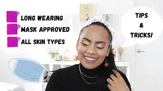 Long Wearing Foundation Routine| Mask Proof, Smudge Proof & Transfer Proof Makeup Tutorial