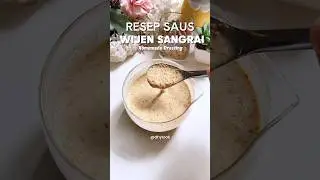 SAUS WIJEN SANGRAI✨ RESEP SALAD DRESSING