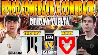 SHOPIFY REBELLION VS MOUZ BO3[GAME 2]PAKAZS, YOPAJ VS SUPREAM- ELITE LEAGUE SEASON 2- DOTA 2- ESB